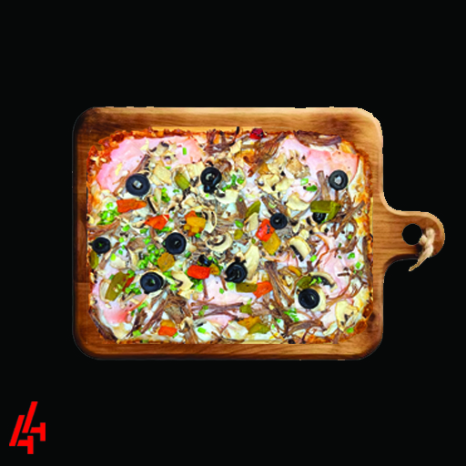 پیتزا دیترویت اسفناج بوقلمون